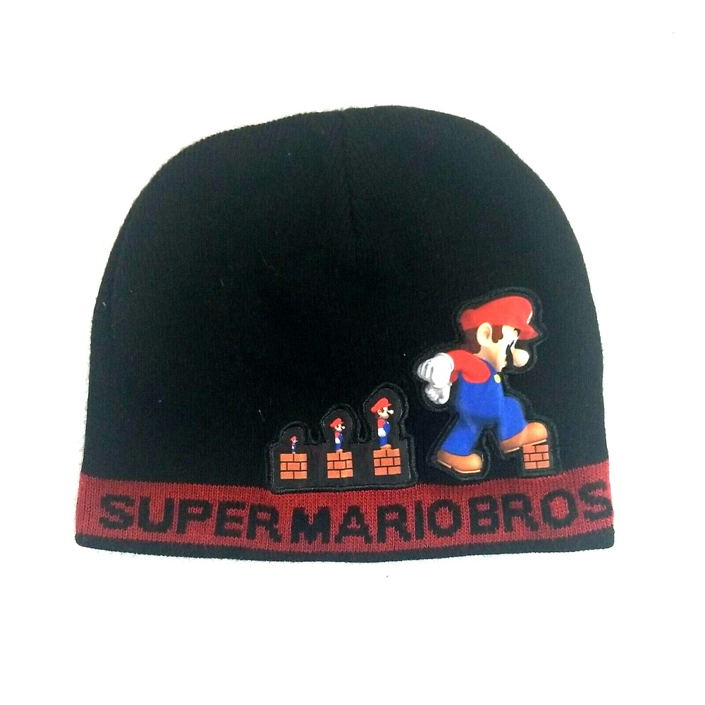 Super‎ Mario Bros Beanie Youth Size Nintendo Official Merchandise